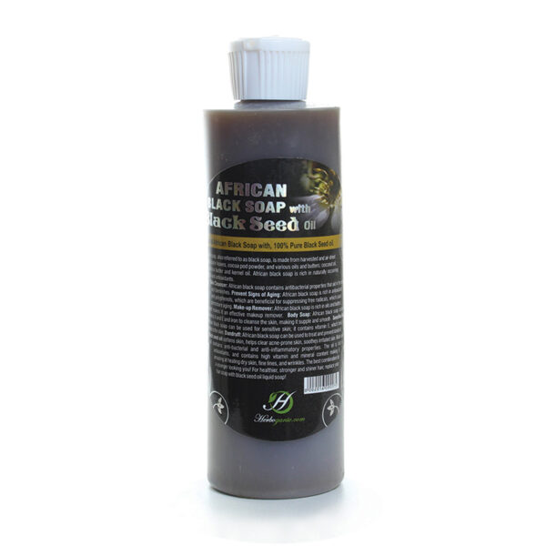 Black Seed Oil Liquid Black Soap 8 oz