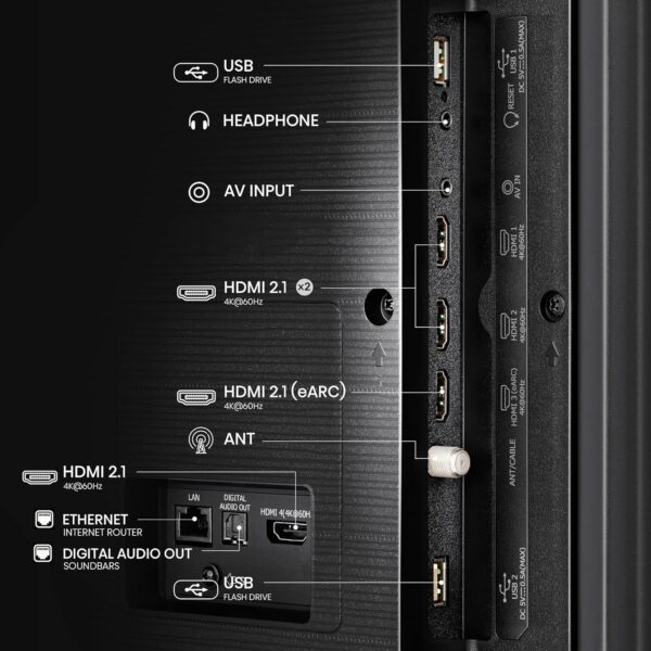 Hisense 55-Inch Class U6 Series Mini-LED ULED 4K UHD Google Smart TV (55U6N, 2024 Model) - QLED, Motion Rate 240, HDR 10+, Full Array Local Dimming, Game Mode Plus, Alexa Compatibility - Image 7