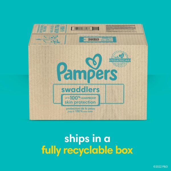 Pampers Baby Diapers - Swaddlers - Size 3, 78 Count, Ultra Absorbent Disposable Infant Diaper - Image 6