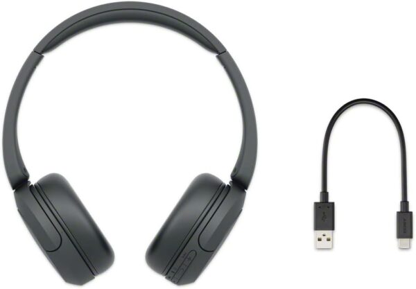 Sony WH-CH520 Wireless Headphones Bluetooth On-Ear Headset with Microphone, Black New - Image 5